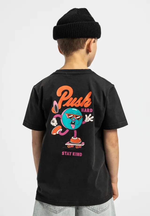 titus-x-yeye-weller-push-hard-kids-t-shirt image 1