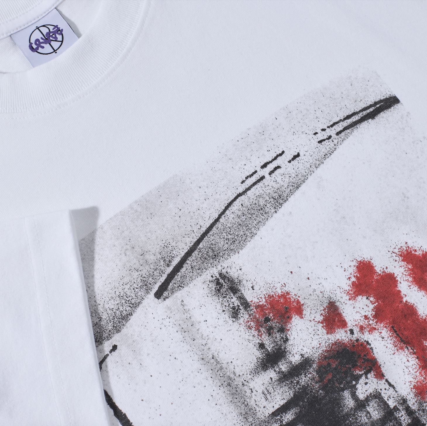 polar-skate-co-tee-chainsaw-white image 3